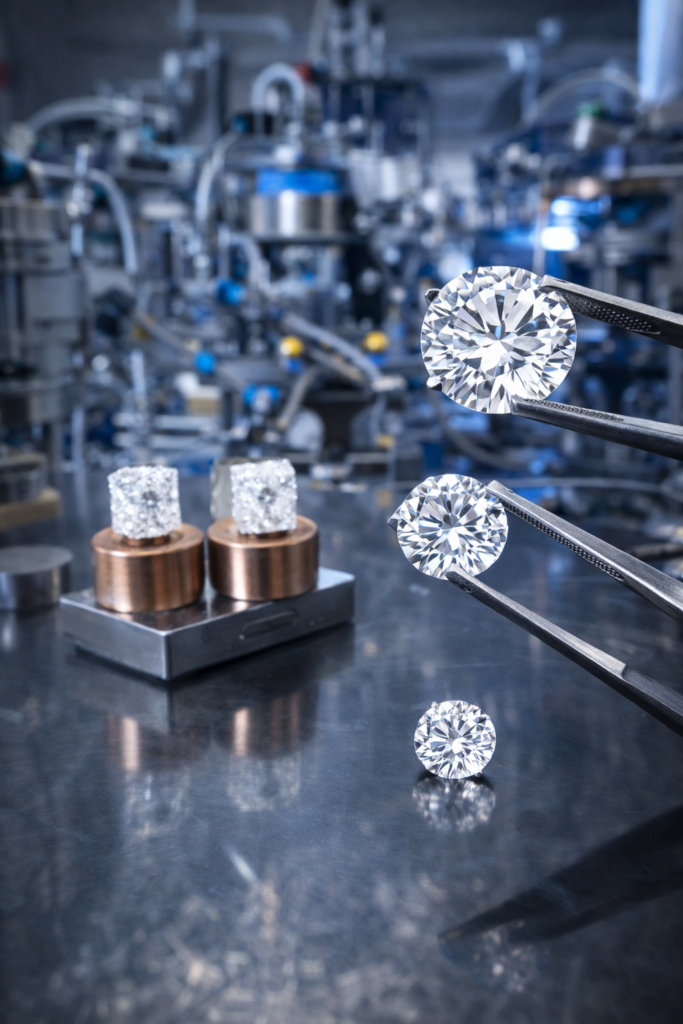 实验室中培育的钻石